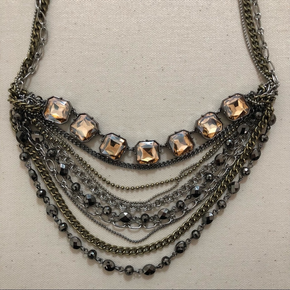 Multi-layer necklace - Picture 2 of 3